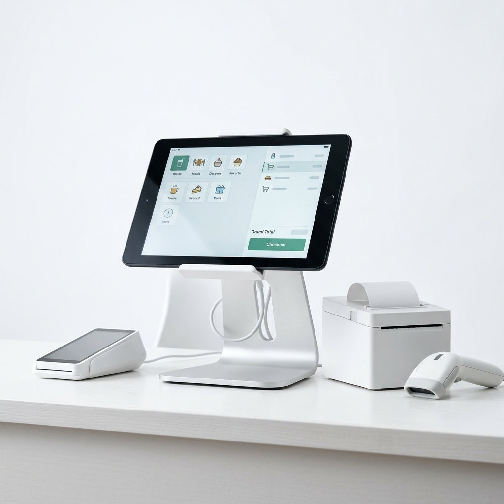 Tablette caisse comptoir